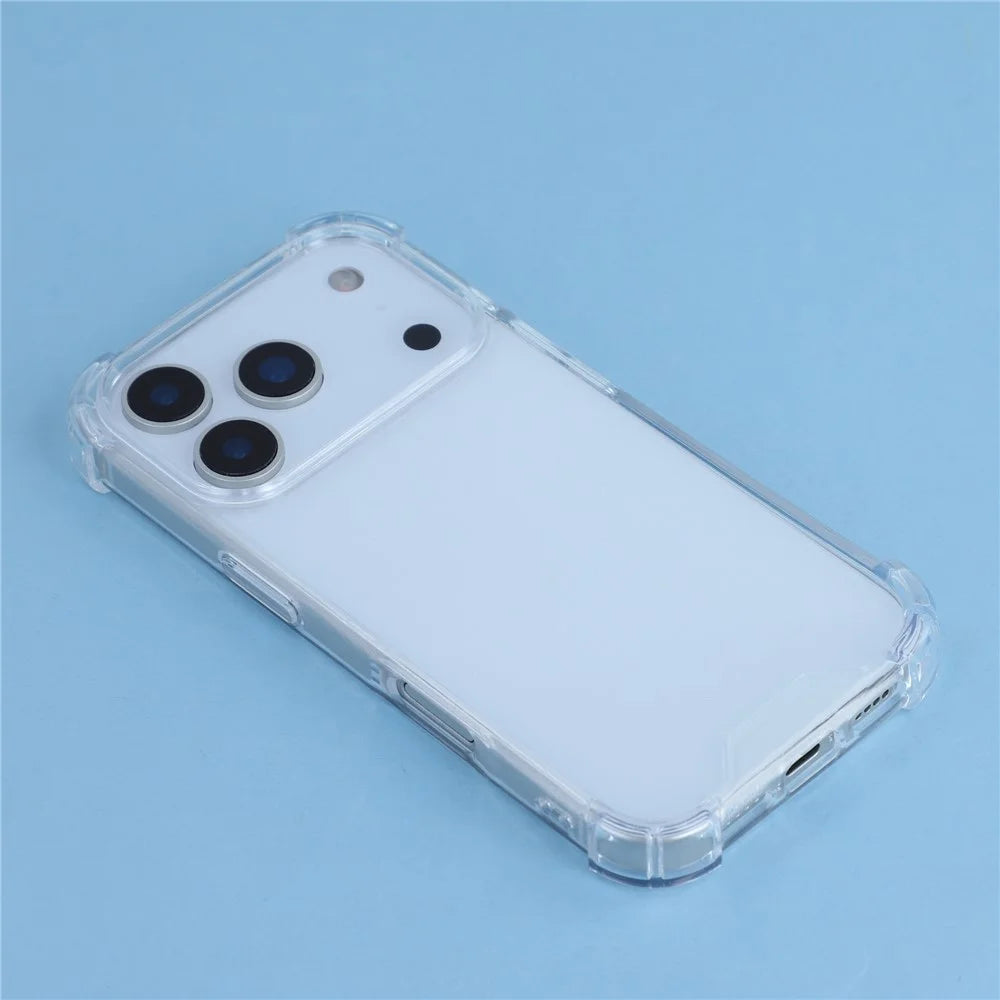 For iPhone 18 Pro Max / 17 Pro Max Phone Case TPU + Acrylic 1.5mm Shockproof Clear Back Cover - 3