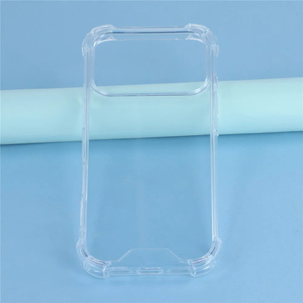 For iPhone 18 Pro Max / 17 Pro Max Phone Case TPU + Acrylic 1.5mm Shockproof Clear Back Cover - 5