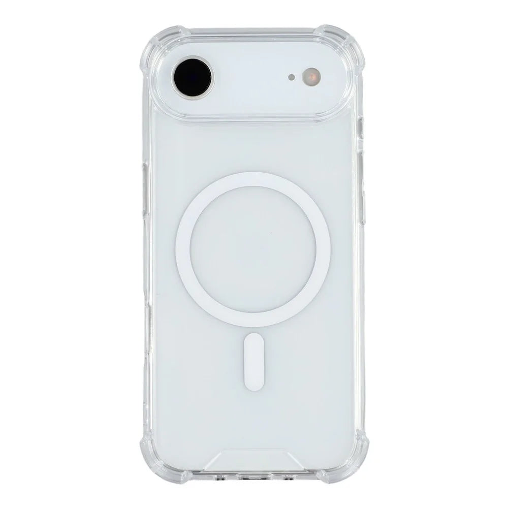 For iPhone Air Case Compatible with MagSafe 1.5mm Shockproof Clear Phone Back Cover - 1