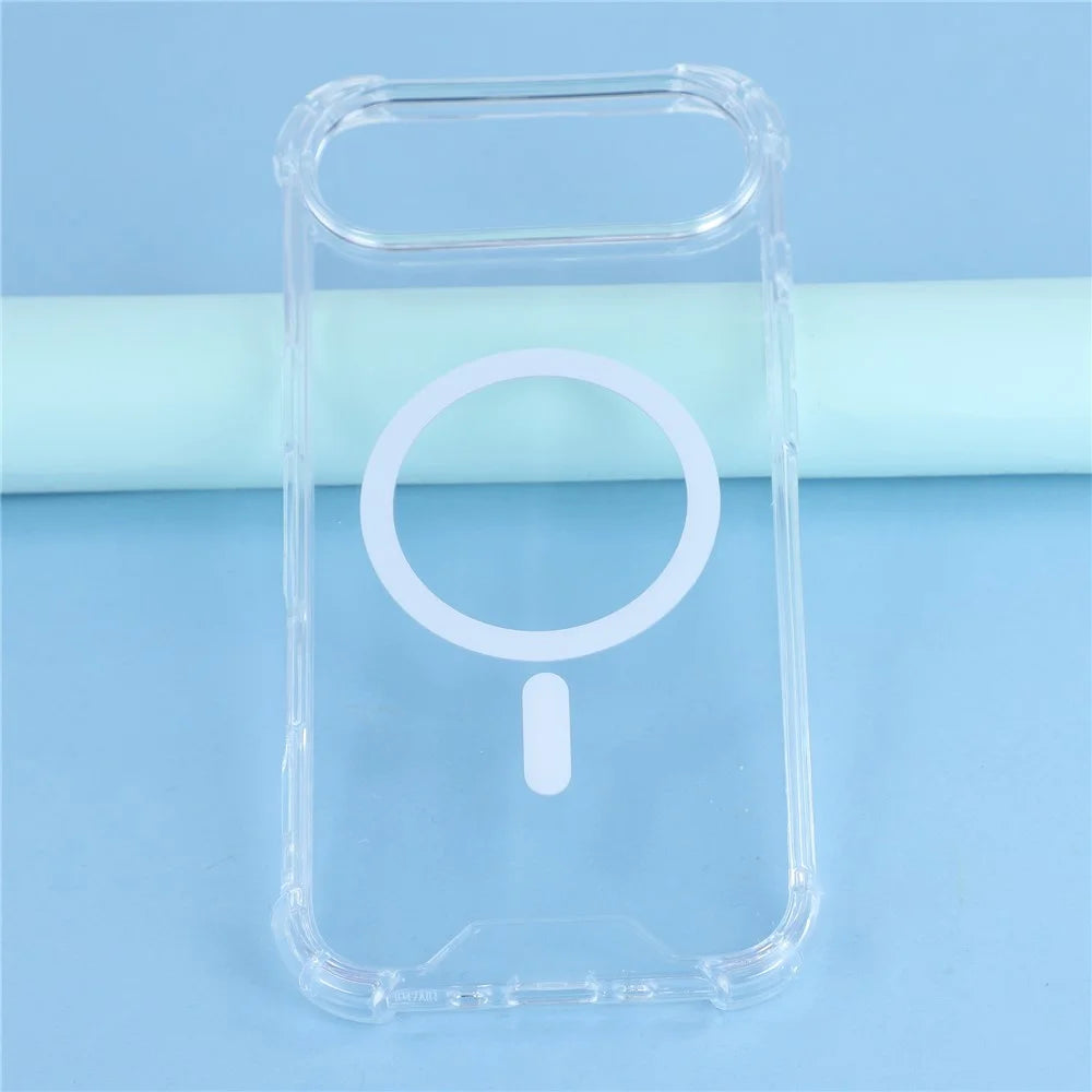 For iPhone Air Case Compatible with MagSafe 1.5mm Shockproof Clear Phone Back Cover - 5