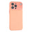 For iPhone 14 Pro Case Large Camera Window Liquid Silicone Aromatherapy Phone Cover - Orange - 1