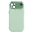 For iPhone 13 Case Large Camera Window Liquid Silicone Aromatherapy Phone Cover - Matcha Green - 3
