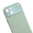 For iPhone 13 Case Large Camera Window Liquid Silicone Aromatherapy Phone Cover - Matcha Green - 7