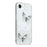 For iPhone 17e / 16e Case Epoxy PVC Butterfly TPU Aesthetics Phone Cover - White - 1