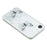 For iPhone 17e / 16e Case Epoxy PVC Butterfly TPU Aesthetics Phone Cover - White - 4