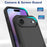 For iPhone Air Case 2 in 1 PC + TPU Shockproof Phone Cover - Black - 2
