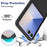 For Samsung Galaxy Z Flip7 5G Case 2 in 1 PC + TPU Shockproof Phone Cover - Black - 3