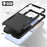 For Samsung Galaxy Z Flip7 5G Case 2 in 1 PC + TPU Shockproof Phone Cover - Black - 4