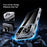 IPAKY For iPhone 17 Pro Max Case Four Corner Shockproof Clear Phone Back Cover - 4