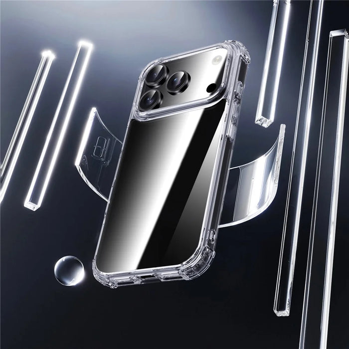 IPAKY For iPhone 17 Pro Max Case Four Corner Shockproof Clear Phone Back Cover - 7