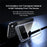 IPAKY For iPhone 17 Pro Case Four Corner Shockproof Clear Phone Back Cover - 3