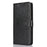 For Google Pixel 8 Case Textured Leather Wallet Phone Cover with Strap - Black - 7