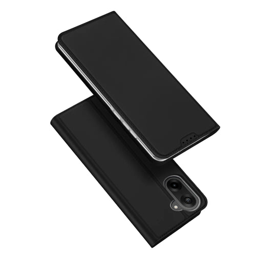 DUX DUCIS For OnePlus Ace 5 Racing 5G / OnePlus Nord CE5 5G Case  Skin Pro Series Leather Stand Cover Card Holder - Black - 1