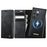 CASEME For Samsung Galaxy S22 Ultra 5G Case  C49 Magnetic Case RFID Blocking Detachable Wallet Leather Phone Cover - Black - 1