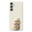 For Samsung Galaxy A16 5G  /  4G Case Angry Cat Pattern Printing Straight Edge TPU Phone Back Cover - Beige - 1
