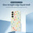 For Samsung Galaxy A16 5G  /  4G Case Colorful Trees Pattern Printing Straight Edge TPU Phone Back Cover - Beige - 3