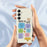 For Samsung Galaxy A16 5G  /  4G Case Colored Sticky Notes Pattern Printing Straight Edge TPU Phone Back Cover - Beige - 6
