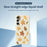 For Samsung Galaxy A16 5G  /  4G Case Maple Leaves Pattern Printing Straight Edge TPU Phone Back Cover - Beige - 3