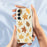 For Samsung Galaxy A16 5G  /  4G Case Maple Leaves Pattern Printing Straight Edge TPU Phone Back Cover - Beige - 6