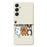 For Samsung Galaxy A16 5G  /  4G Case Three Animal Dolls Pattern Printing Straight Edge TPU Phone Back Cover - Beige - 1