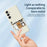 For Samsung Galaxy A16 5G  /  4G Case Three Animal Dolls Pattern Printing Straight Edge TPU Phone Back Cover - Beige - 4