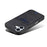 DENIOR For iPhone 17 Case Card Holder Kickstand Leather + PC + TPU Phone Cover - Black - 5