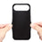 DENIOR For iPhone Air Case Card Holder Kickstand Leather + PC + TPU Phone Cover - Black - 6