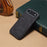 DENIOR For iPhone Air Case Dual Card Slots PU Leather + TPU + PC Phone Cover - Black - 5