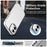 For iPhone 17 Case PC + TPU + PET Matte Anti-Drop Phone Back Cover - White - 2