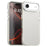 For iPhone Air Case PC + TPU + PET Matte Anti-Drop Phone Back Cover - White - 1