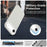 For iPhone Air Case PC + TPU + PET Matte Anti-Drop Phone Back Cover - White - 7