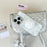 For iPhone 15 Pro Case 3D Camellia Charm Hard PC Epoxy Phone Cover - 5