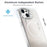 For iPhone 15 Case Compatible with MagSafe TPU + Acrylic Gradient Phone Cover with Kickstand - White - 3