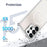 For Samsung Galaxy S25 Ultra Magnetic Case TPU + Acrylic Gradient Phone Cover with Kickstand - White - 6