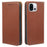 Fo OnePlus 13T 5G Case Wallet RFID Blocking Leather Phone Cover Strong Magnetic Closure - Brown - 1