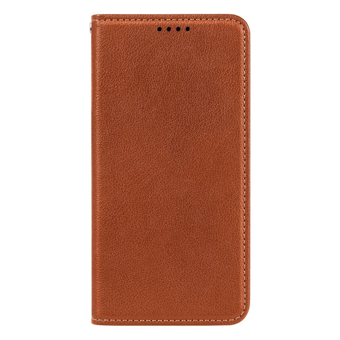 Fo OnePlus 13T 5G Case Wallet RFID Blocking Leather Phone Cover Strong Magnetic Closure - Brown - 5
