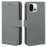 For OnePlus 13T 5G Case RFID Blocking Wallet Litchi Texture Leather Phone Cover Magnetic Clasp - Grey - 1
