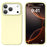 For iPhone 18 Pro / 17 Pro Case PC + Liquid Silicone Anti-Scratch Lining Phone Cover - Cream Yellow - 2