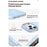 For iPhone 18 Pro Max / 17 Pro Max Case Compatible with MagSafe PC + Liquid Silicone Phone Cover - Baby Blue - 7