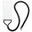 For Samsung Galaxy S25 FE Case Reinforced Corner TPU Clear Phone Cover with Lanyard - 1