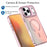 For iPhone 18 Pro Max / 17 Pro Max Case Compatible with MagSafe Color Changing TPU Phone Back Cover - Black - 3