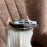 For iPhone 12 Pro Max Case Electroplating Soft TPU Phone Cover Astronaut Hidden Kickstand - Black - 5