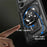 For Realme 14 5G Magnetic Case Rotating Kickstand TPU + PC Phone Cover - Black - 2