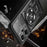 For Realme 14 5G Magnetic Case Rotating Kickstand TPU + PC Phone Cover - Black - 7