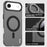 IMAK For iPhone Air Case Compatible with MagSafe Candy Color Anti Drop TPU + PET Back Cover - Black - 4