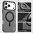 IMAK For iPhone 17 Pro Case Compatible with MagSafe Candy Color Anti Drop TPU + PET Back Cover - Black - 4