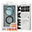 IMAK For iPhone 17 Pro Max Case Compatible with MagSafe Candy Color Anti Drop TPU + PET Back Cover - Black - 6