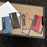 For Samsung Galaxy Z Fold7 5G Case Kickstand Leather Coated PC Folding Phone Cover - Red - 4