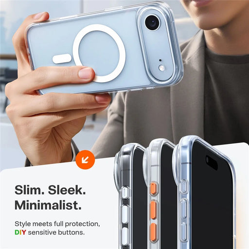 TORRAS Guardian-Mag Series For iPhone Air Case Magnetic Matte PC + TPU Phone Cover - Transparent - 2