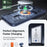 TORRAS Guardian-Mag Series For iPhone 17 Pro Max Case Magnetic Matte PC + TPU Phone Cover - Dark Blue - 3